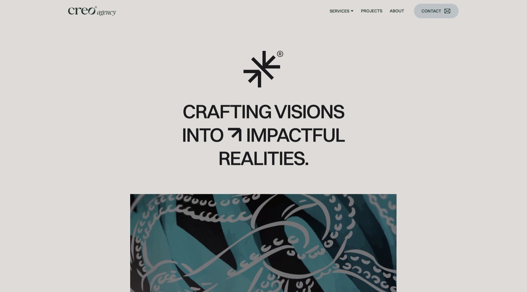 Creo Agency — live site